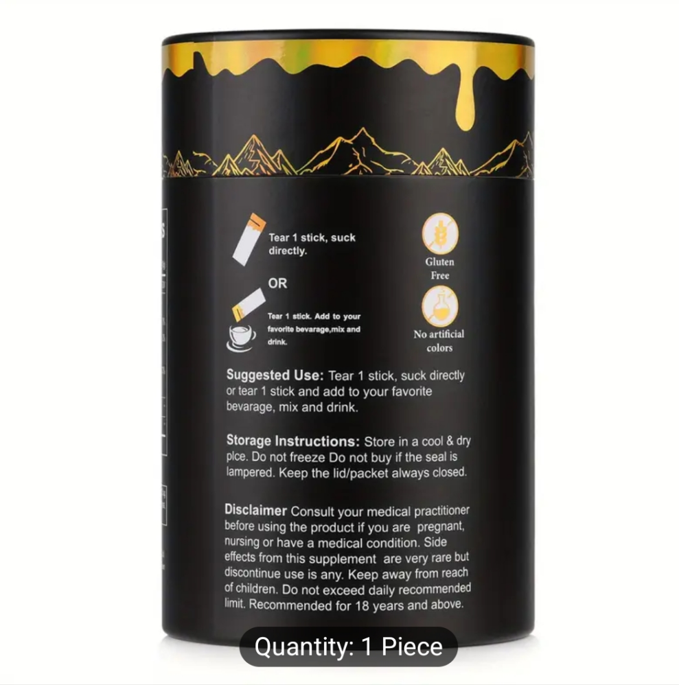 Himalayan Shilajit Honey Sticks